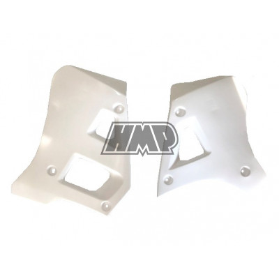 Tampas radiador YAMAHA DT 125 R / DTR branco - HP
